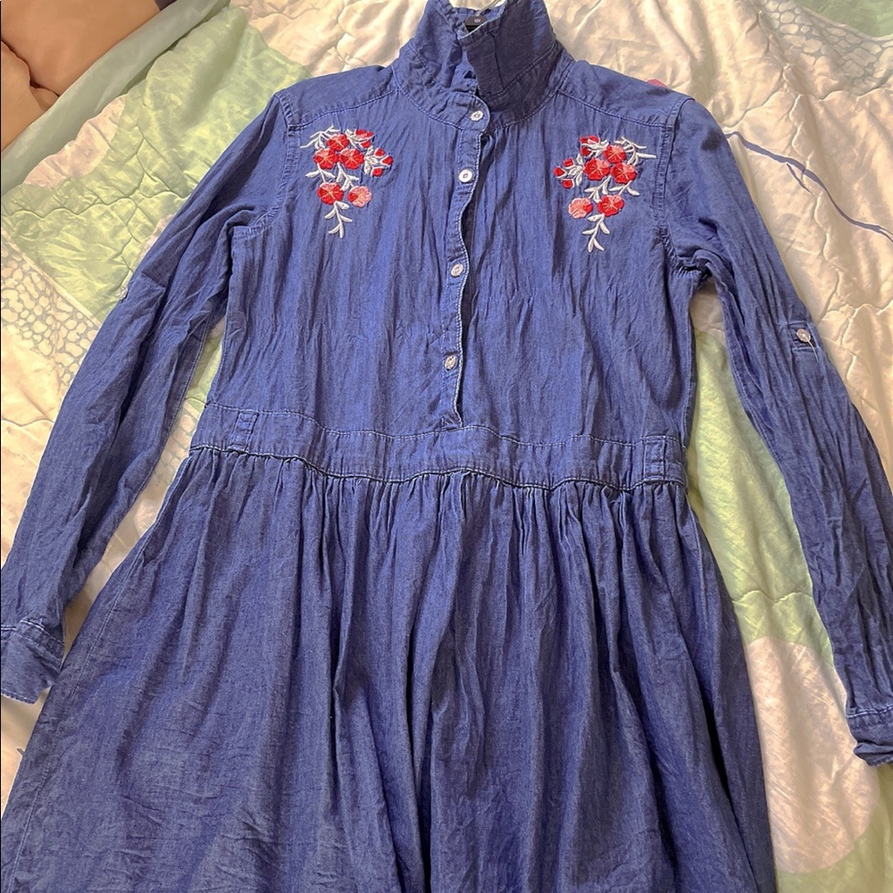 Blue Denim Dress